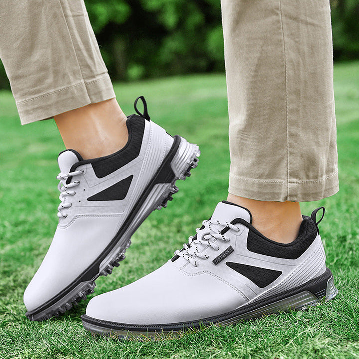 Elevate Your Game with Men’s Breathable Microfiber Golf Shoes